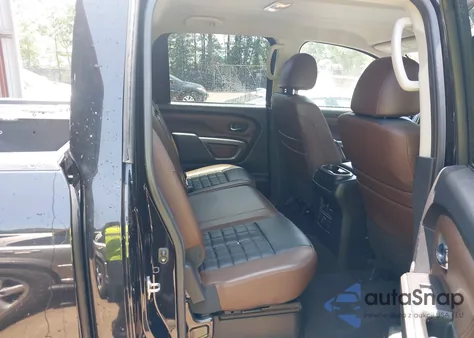 2018 Nissan Titan Xd Platinum Reserve Diesel from USA, damaged, VIN 1N6BA1F40JN529004